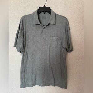 Patagonia Mens Size Large Short Sleeve‎ Polo Gray